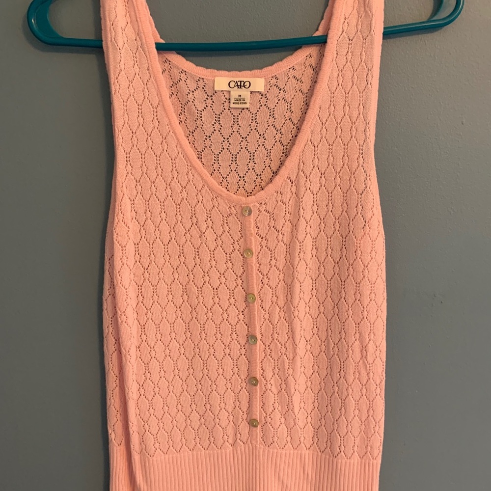 Cato pink tank top